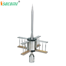 Manufactured Building protection Advance Pre-Discharge stainless steel  in AISI 304 Lightning Rods